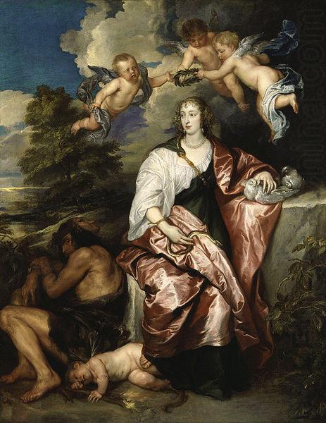 Anthony Van Dyck Portrait of Venetia, Lady Digby china oil painting image